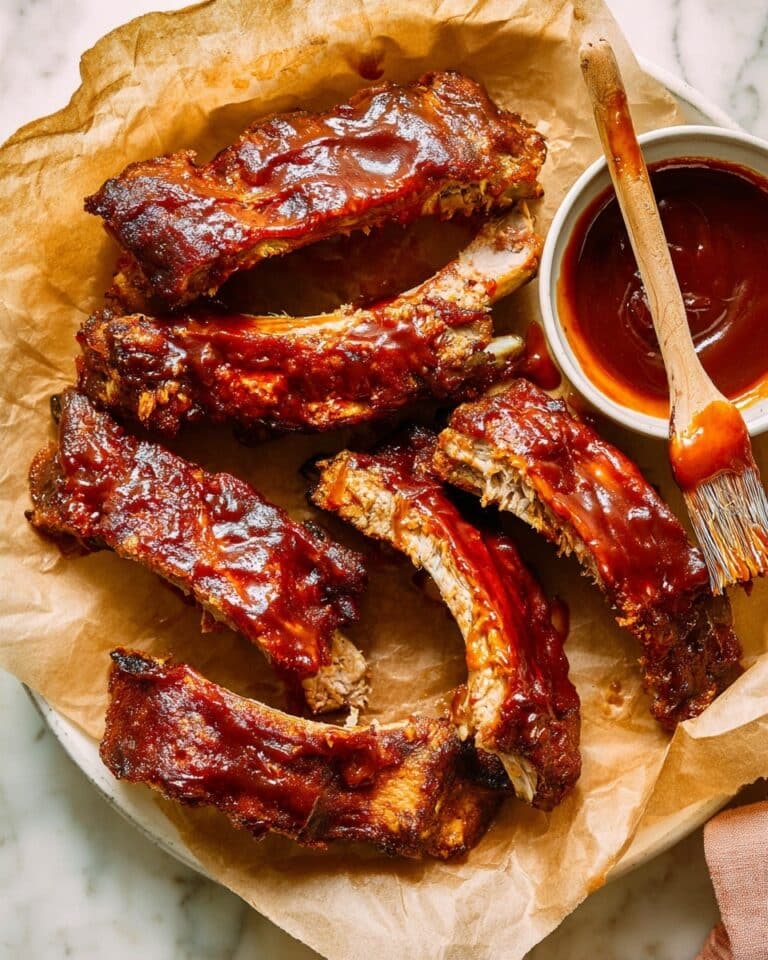 Slow Cooker Baby Back Pork Ribs with Spicy Brown Sugar BBQ Rub Recipe