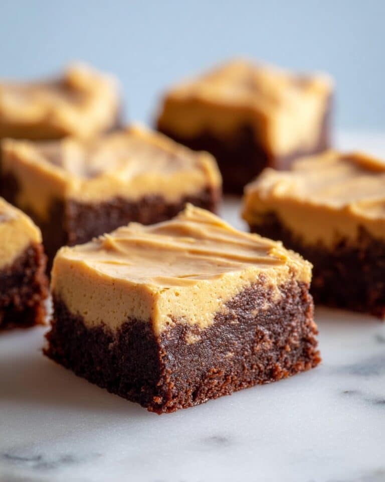 Pumpkin Spice Brownies with Pumpkin Buttercream Frosting Recipe