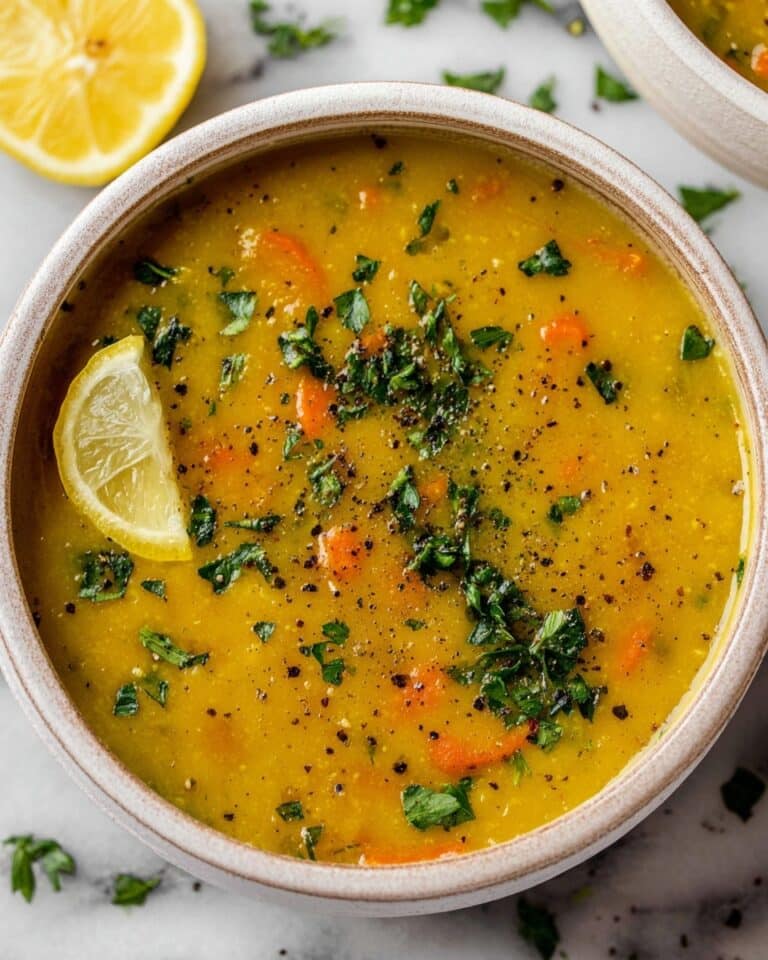 Lemon Lentil Soup Recipe