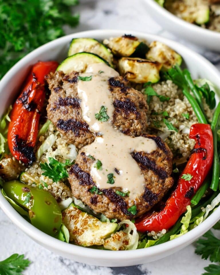 Chicken Kofta Kebabs with Tahini Sauce Recipe