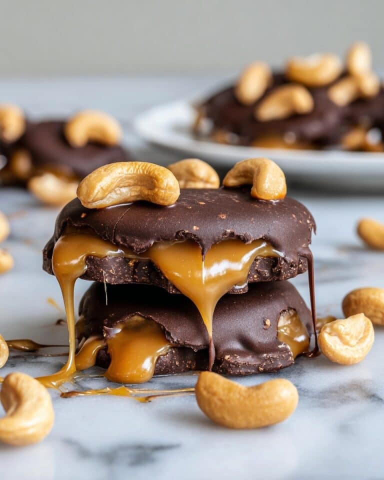 Bear Paws: Chocolate-Covered Salted Cashew Caramel Treats Recipe