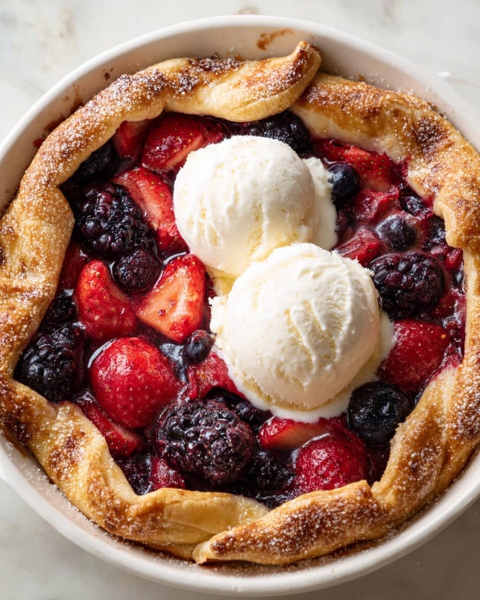 Berry Galette Recipe - Recipe Image