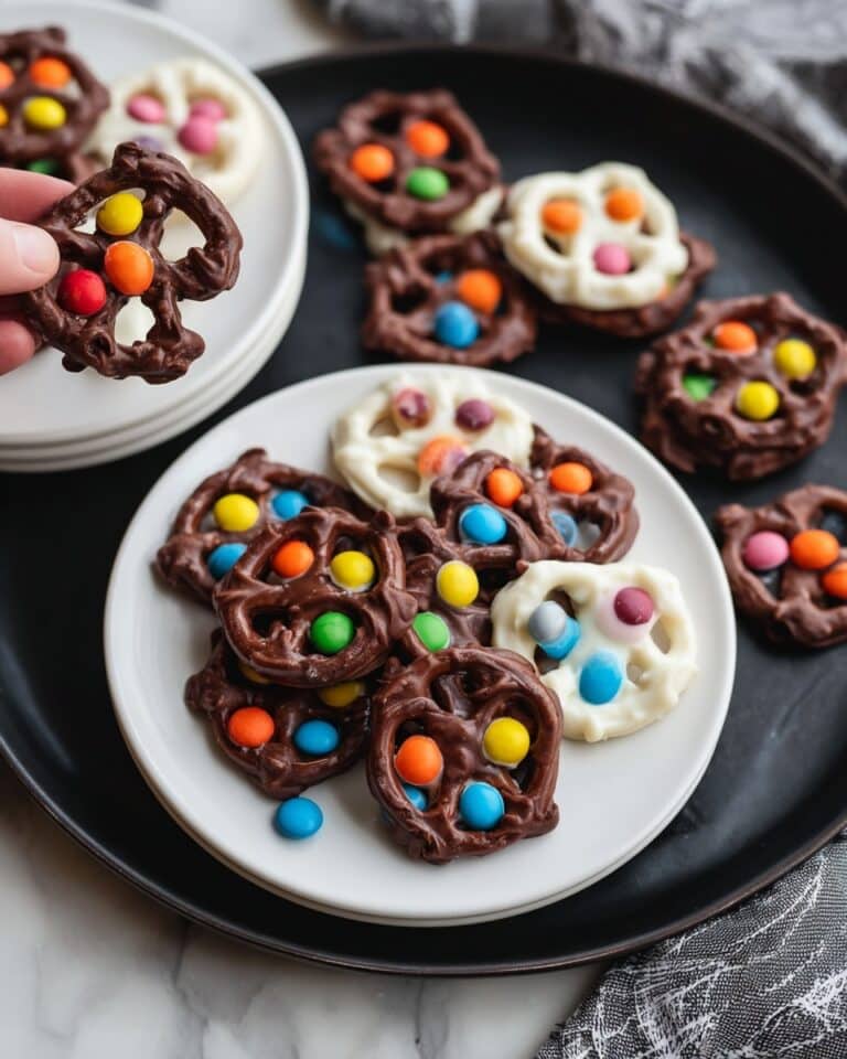 Halloween Pretzel Monsters Recipe