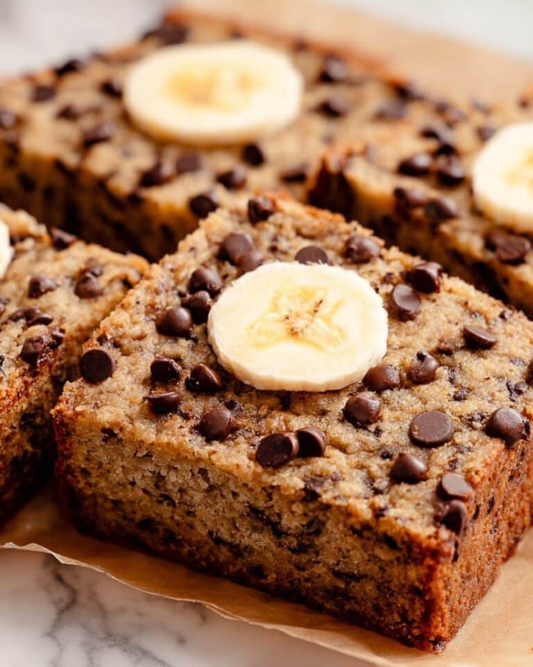 Chocolate Chip Banana Bars Recipe
