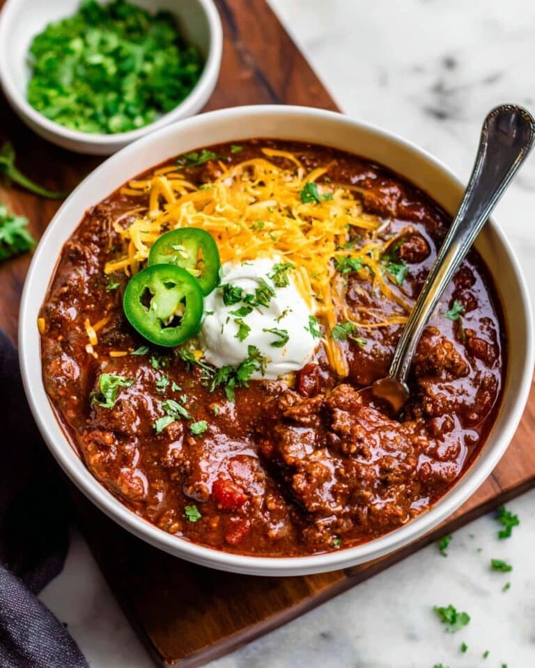 No Bean Chili Recipe