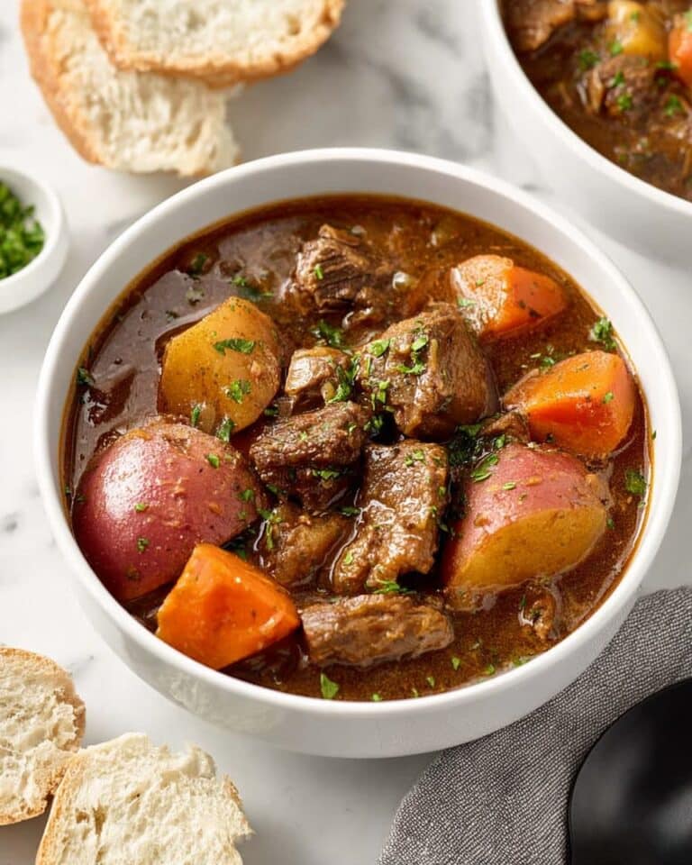 Creamy Instant Pot Beef Stew Recipe