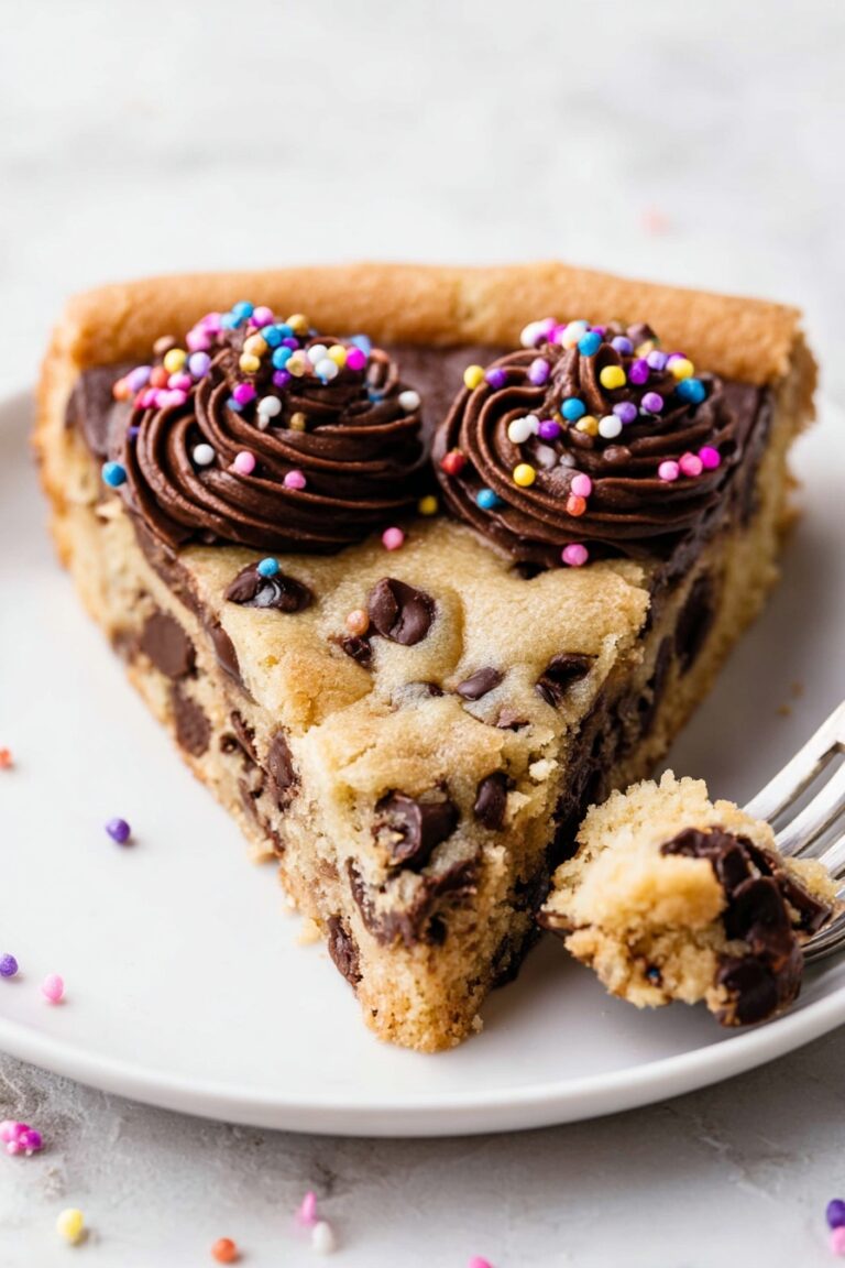 Chocolate Chip Cookie Cake Recipe