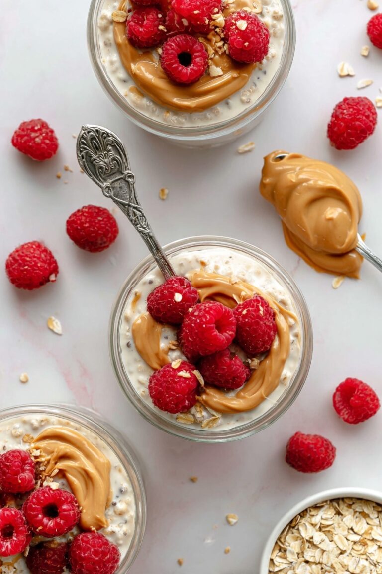 Peanut Butter Overnight Oats Recipe