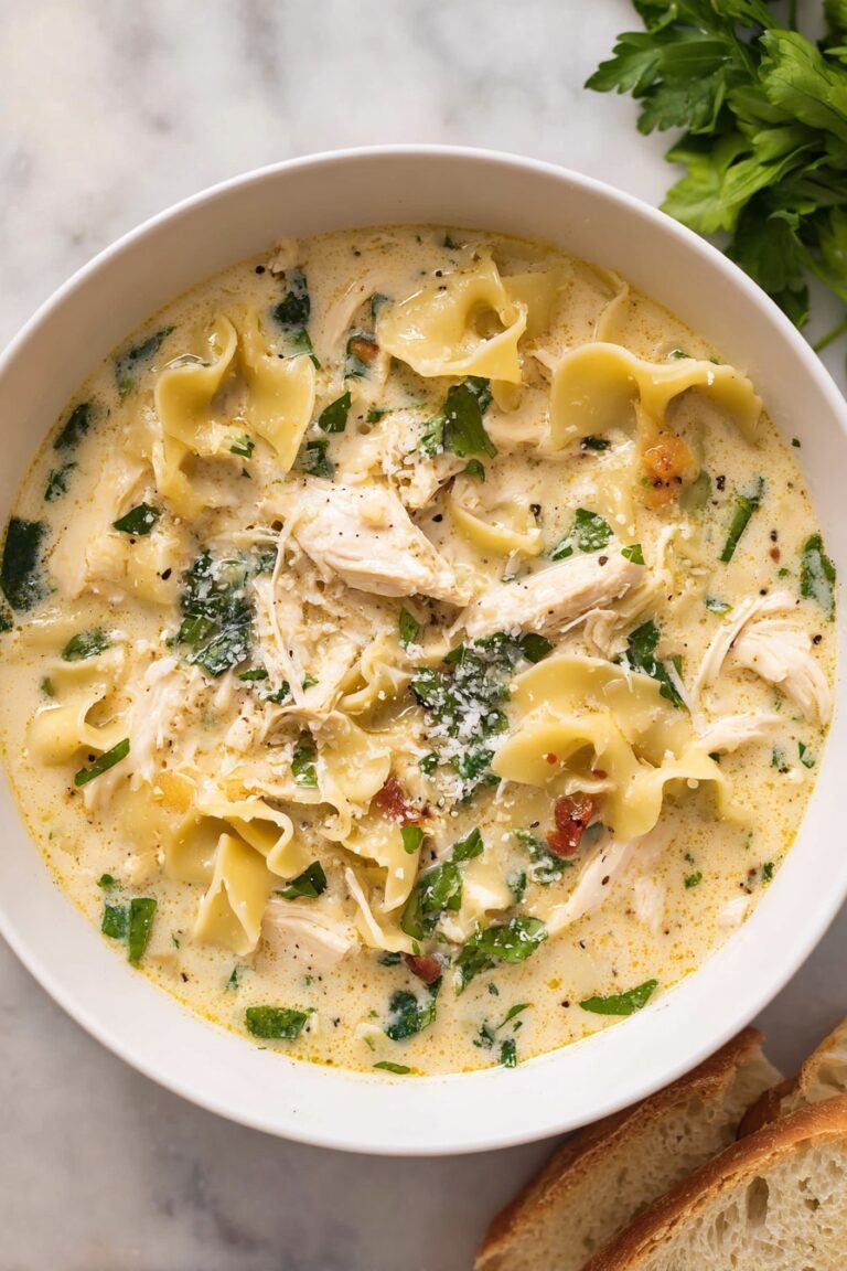 White Lasagna Soup Recipe