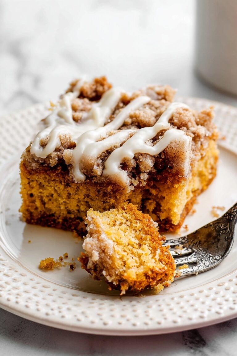 Pumpkin Crumb Coffee Cake Recipe