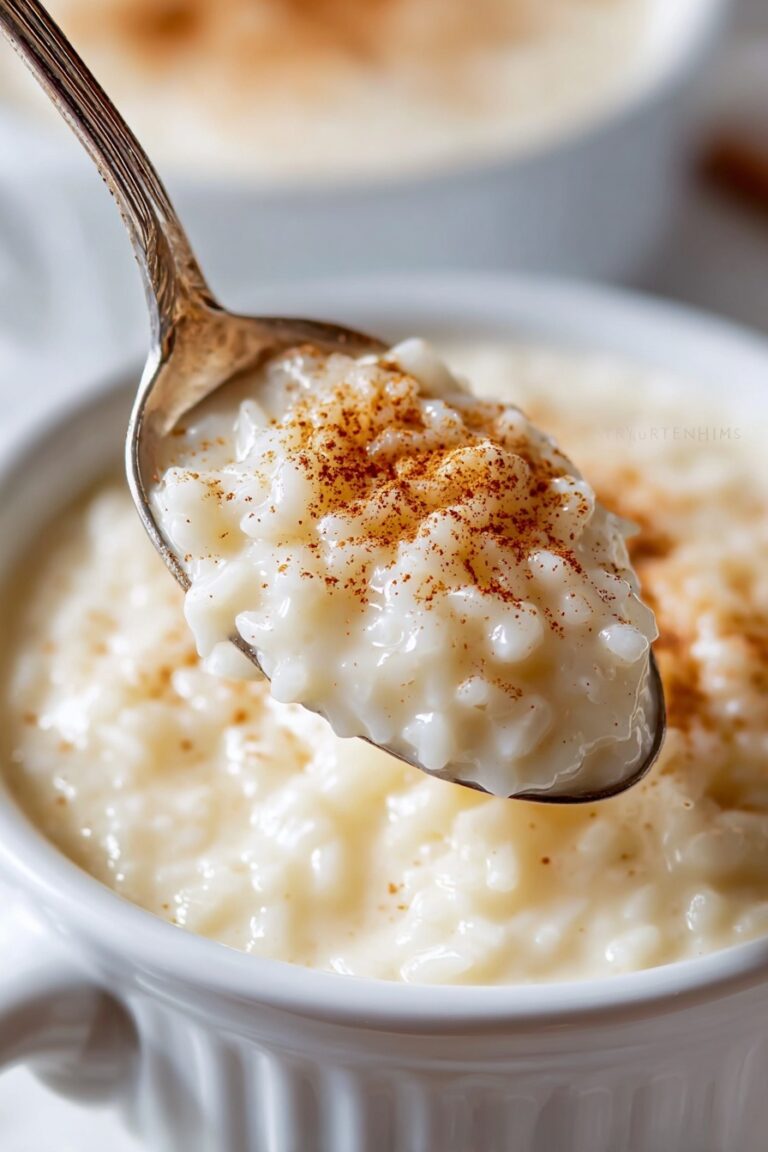 Creamy Rice Pudding with Vanilla and Cinnamon Recipe