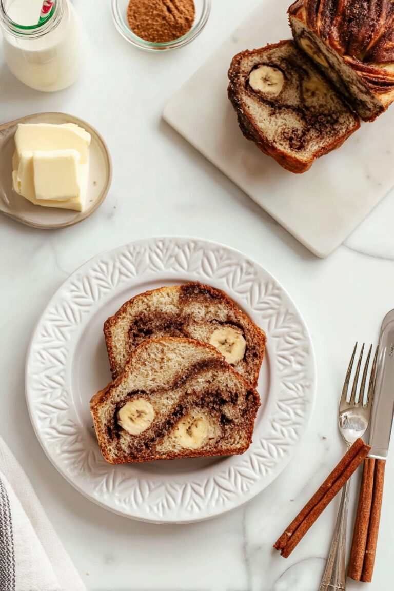 Cinnamon Swirl Banana Bread Recipe