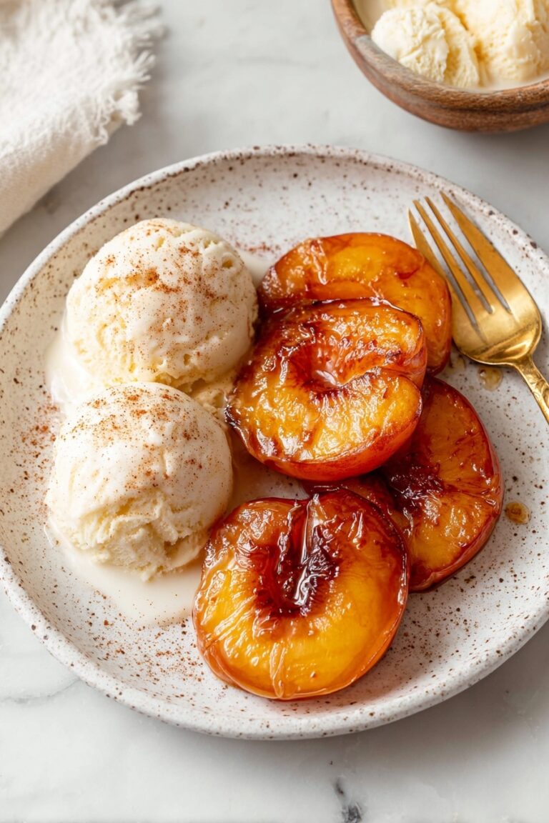Air Fryer Peaches with Cinnamon Recipe