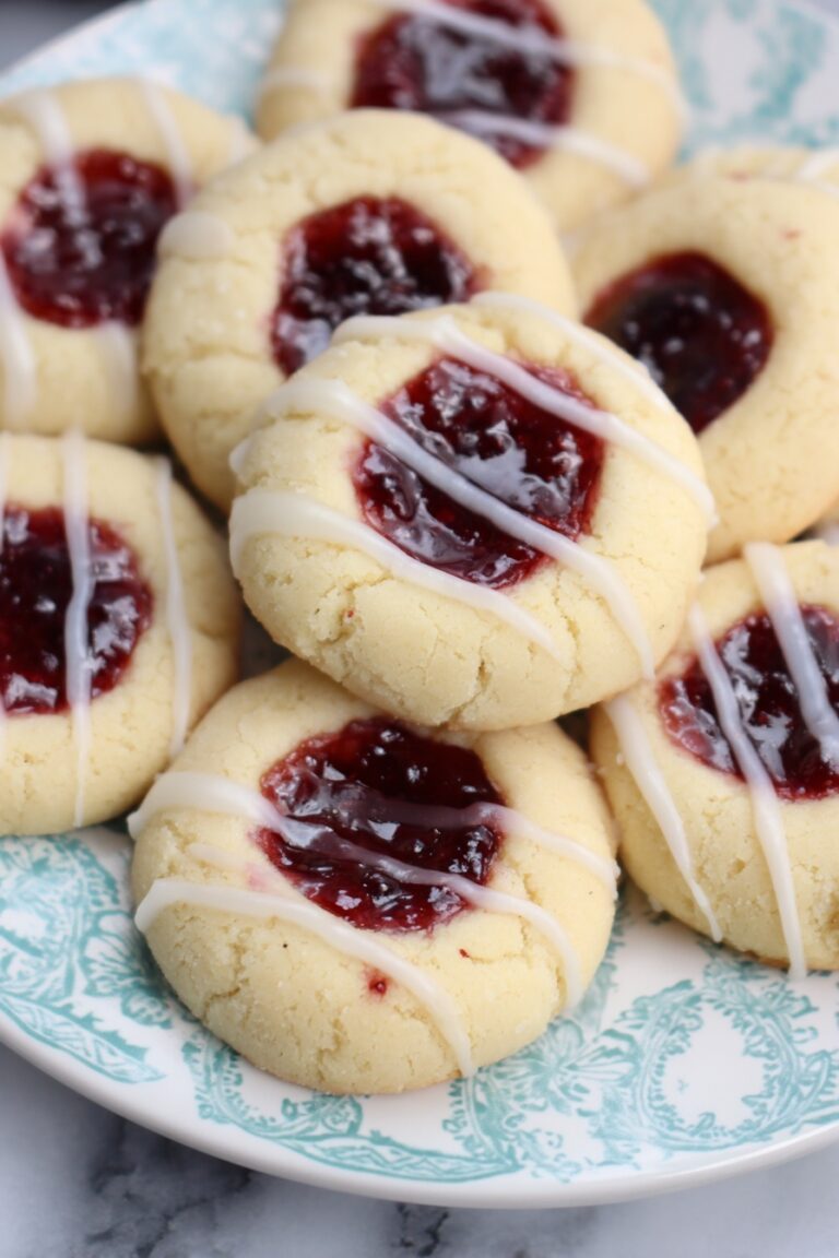 Raspberry Thumbprint Cookies Recipe