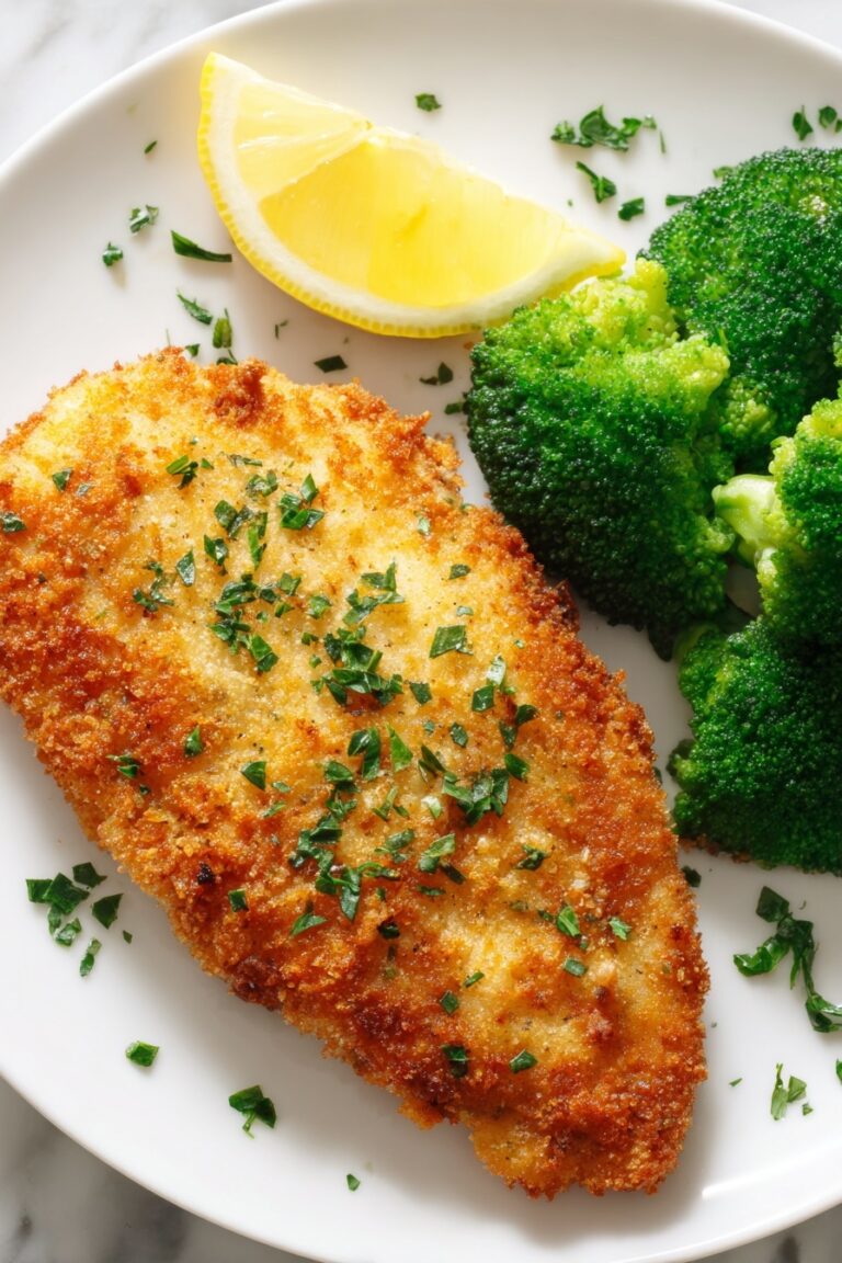 Air Fryer Parmesan Crusted Chicken Recipe