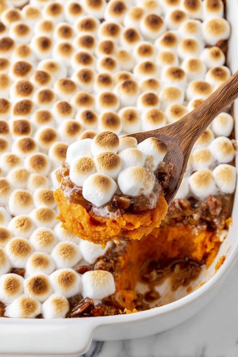 Sweet Potato Casserole with Marshmallows Recipe