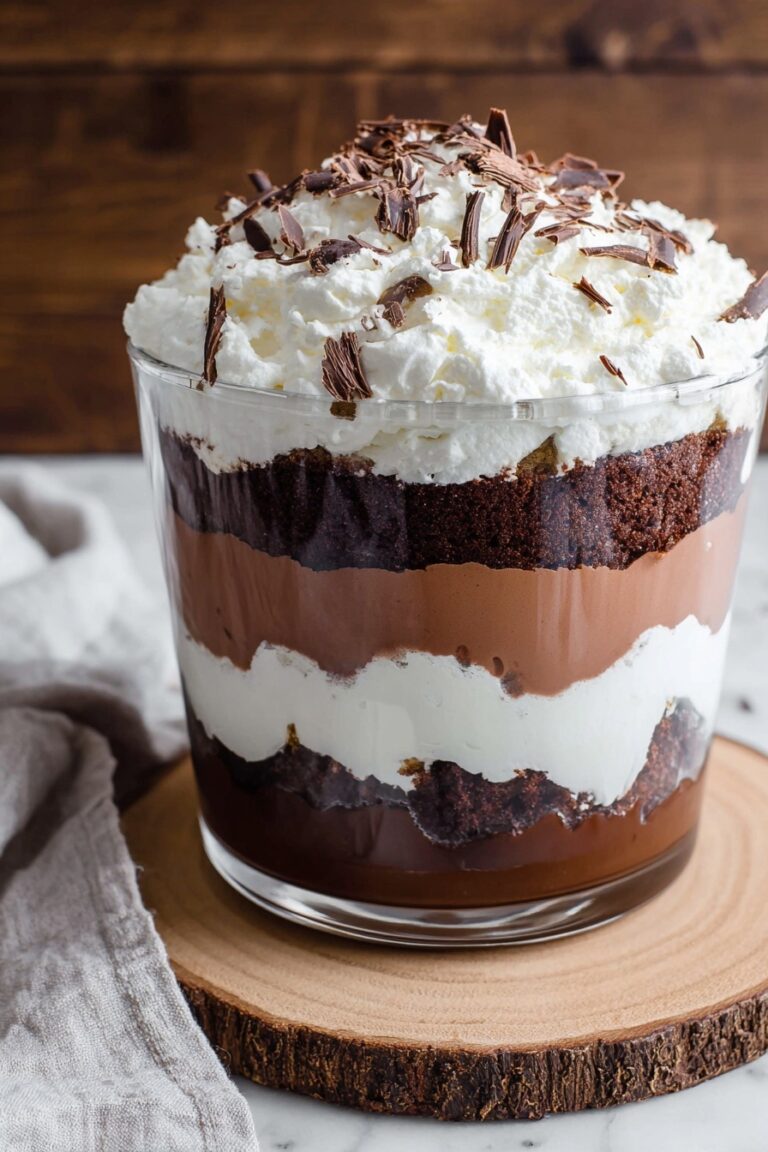 Chocolate Brownie Trifle Recipe
