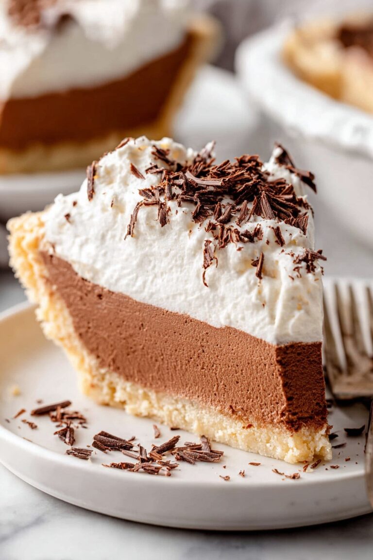 French Silk Chocolate Pie Recipe