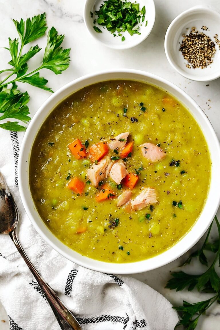 Hearty Split Pea Soup Recipe