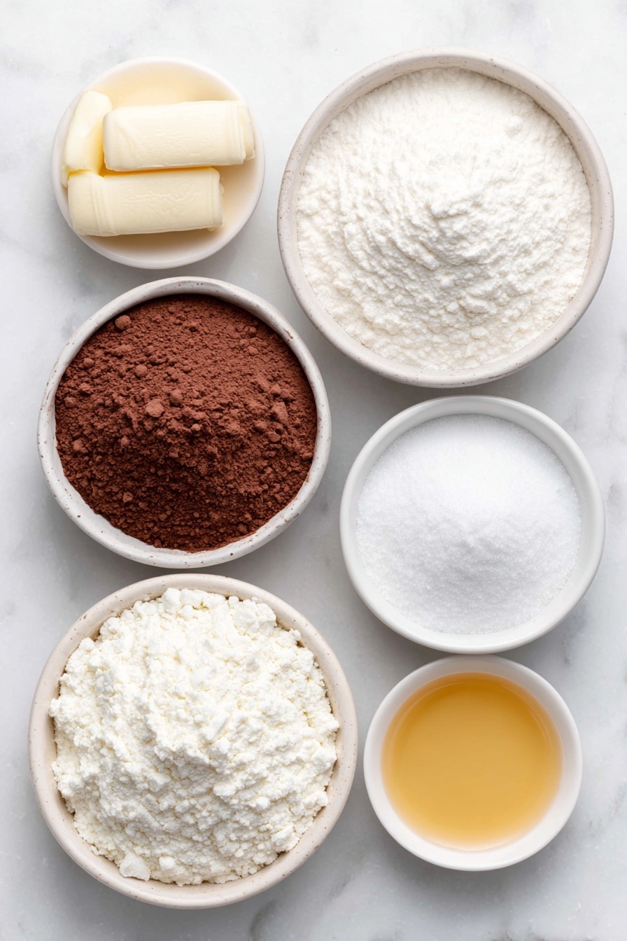 Malted Milk Balls, Malted Milk Balls Recipe, Homemade Malted Milk Candy, No-Bake Malted Milk Treats, Easy Malted Milk Confections - Flat lay of a small white ceramic bowl of smooth malted milk powder, a small white ceramic bowl of fine powdered sugar, a small white ceramic bowl of rich cocoa powder, a small white ceramic bowl of fine salt, a small white ceramic bowl of fresh cold milk, a small white ceramic bowl containing golden vanilla extract, placed on a clean white marble surface, soft natural light, photo taken with an iPhone, professional food photography style, fresh ingredients, white ceramic bowls, no bottles, no duplicates, no utensils, no packaging --ar 2:3 --v 7 --p m7354615311229779997