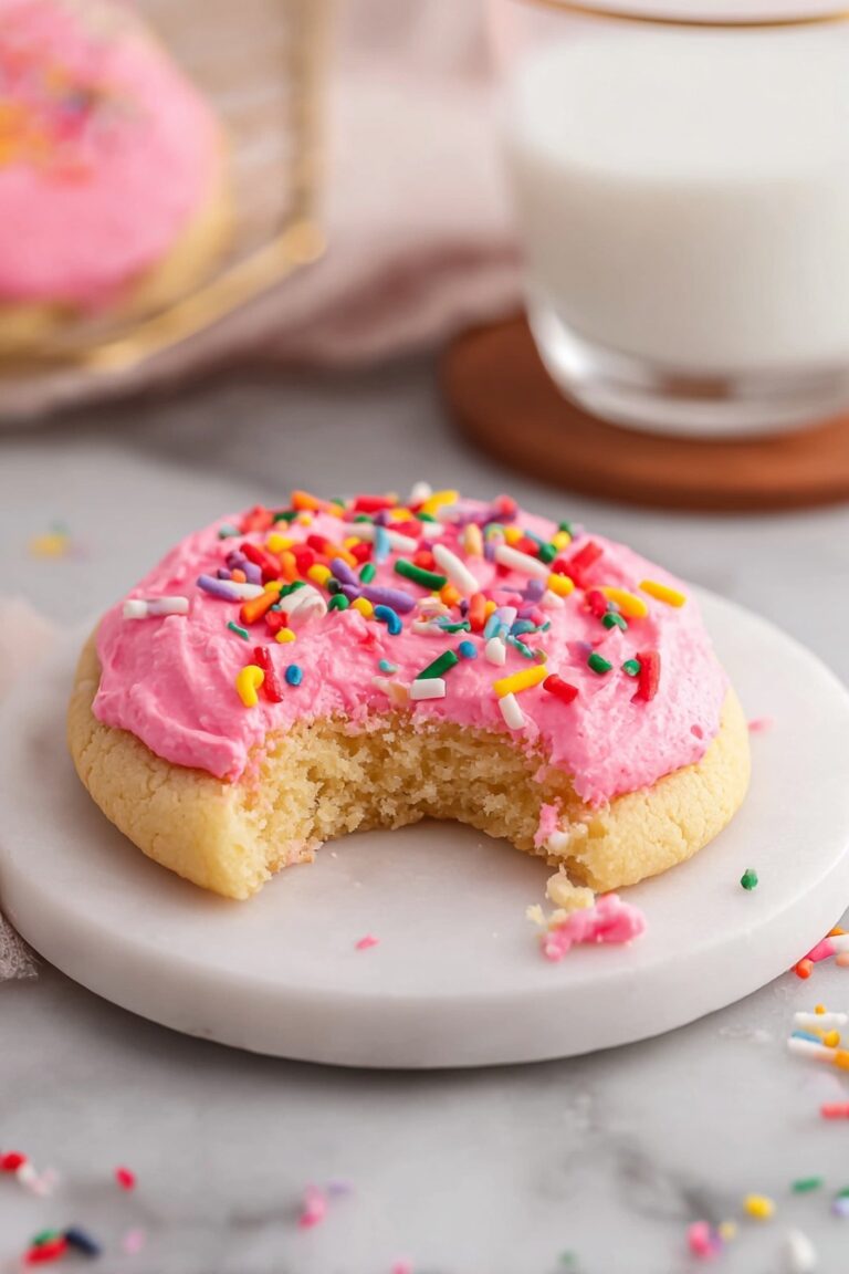 Soft Frosted Sugar Cookies Recipe