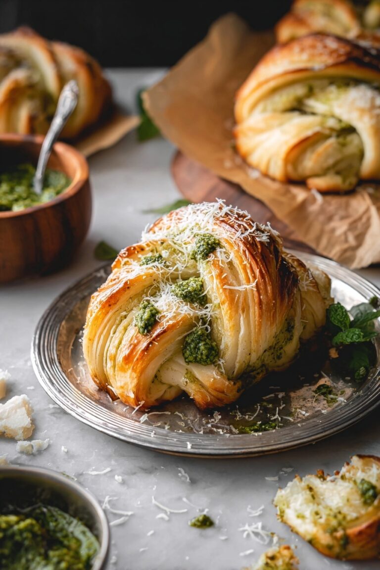 Pesto Star Bread Recipe