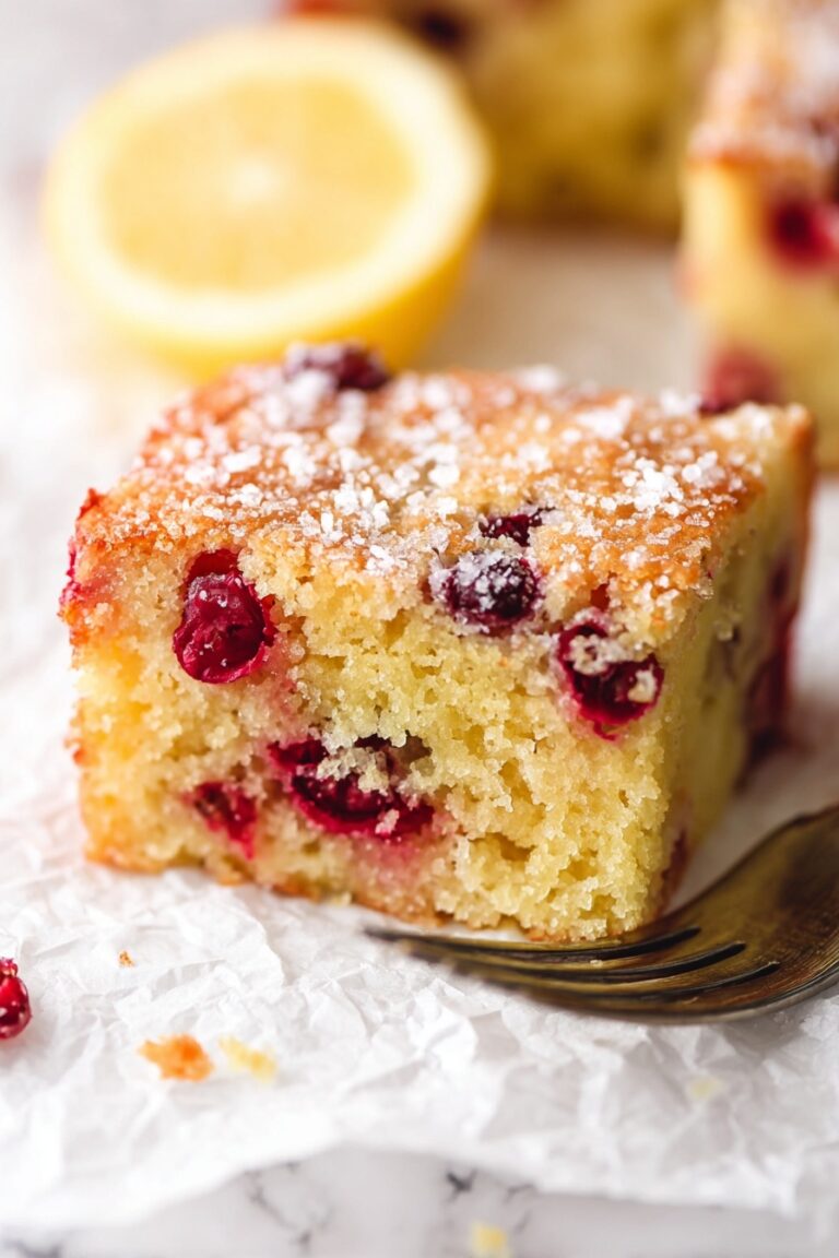 Cranberry Orange Cake Recipe