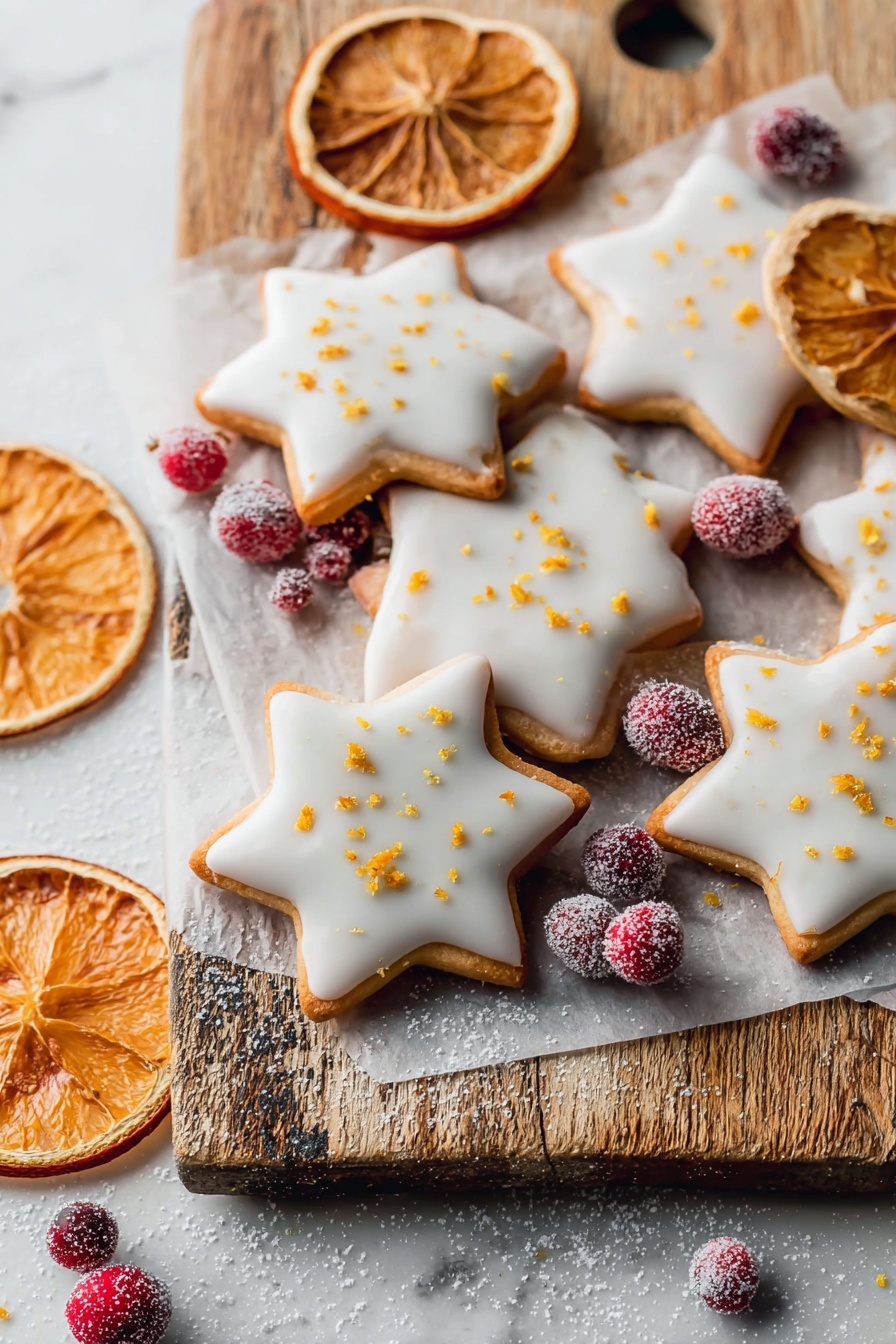 Cranberry Orange Shortbread Cookies Recipe - Recipe Step