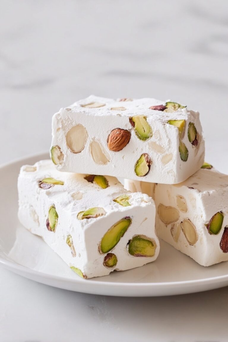 Homemade Italian Torrone Nougat Recipe