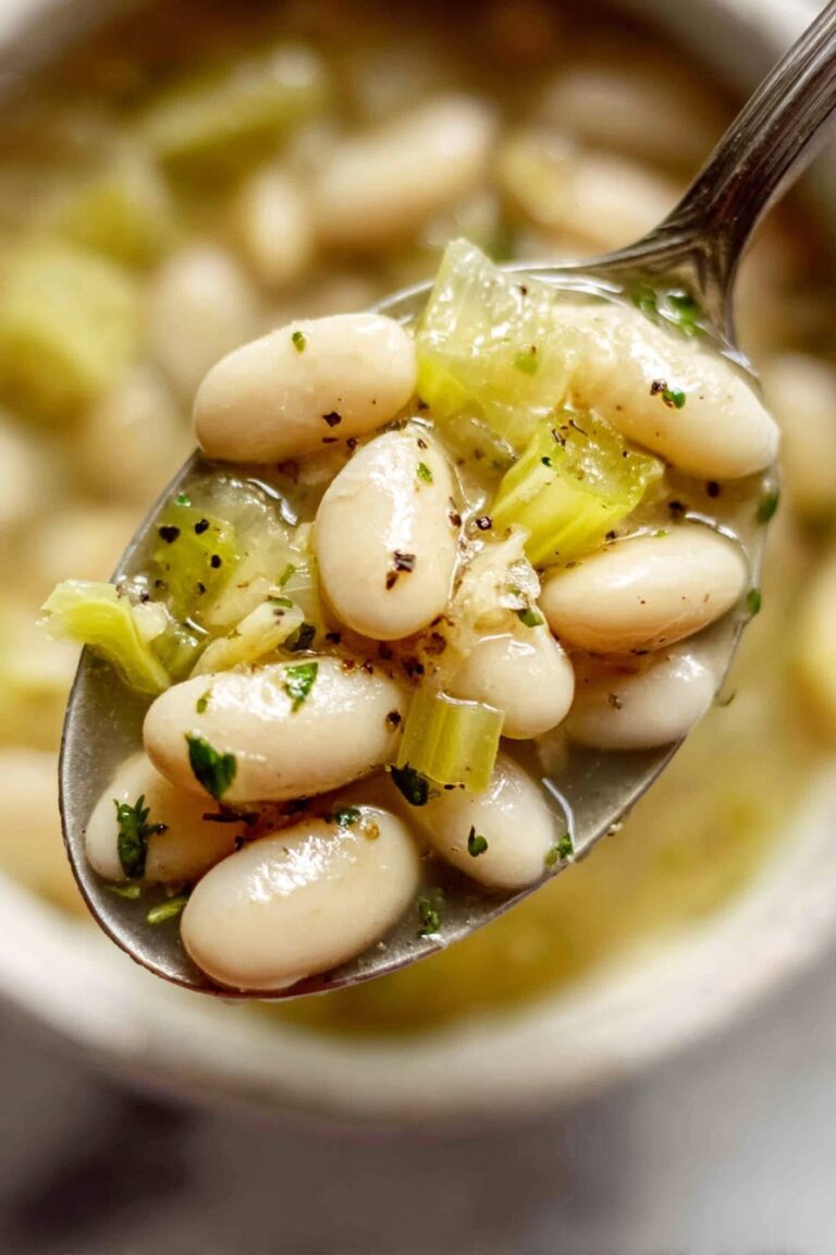 Creamy Butter Beans with Leeks Recipe