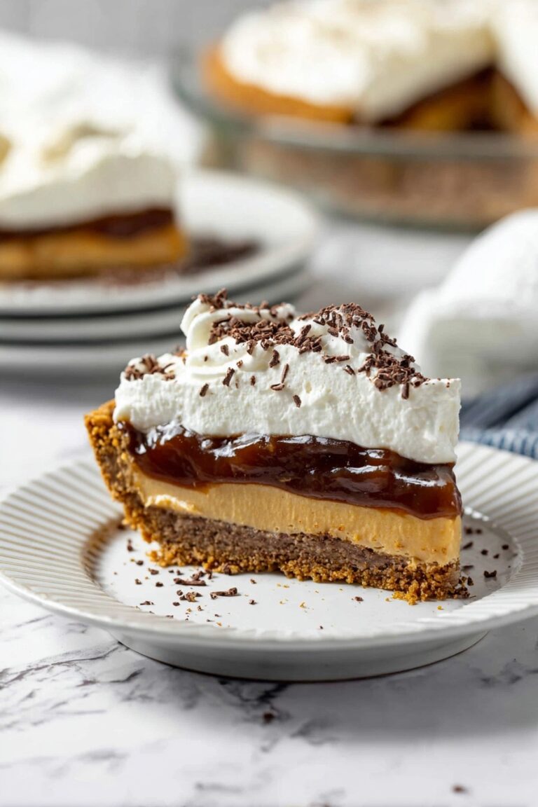 Banoffee Pie with Caramel and Banana Recipe