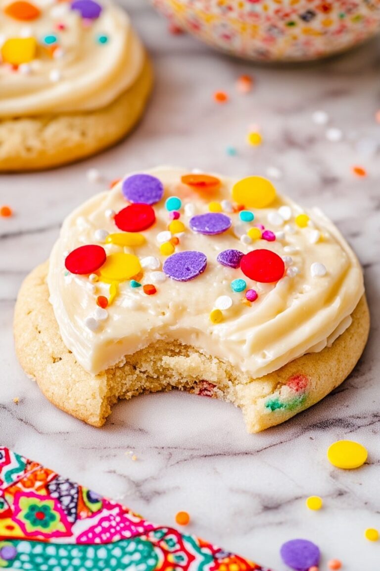Confetti Cake Mix Cookies Recipe