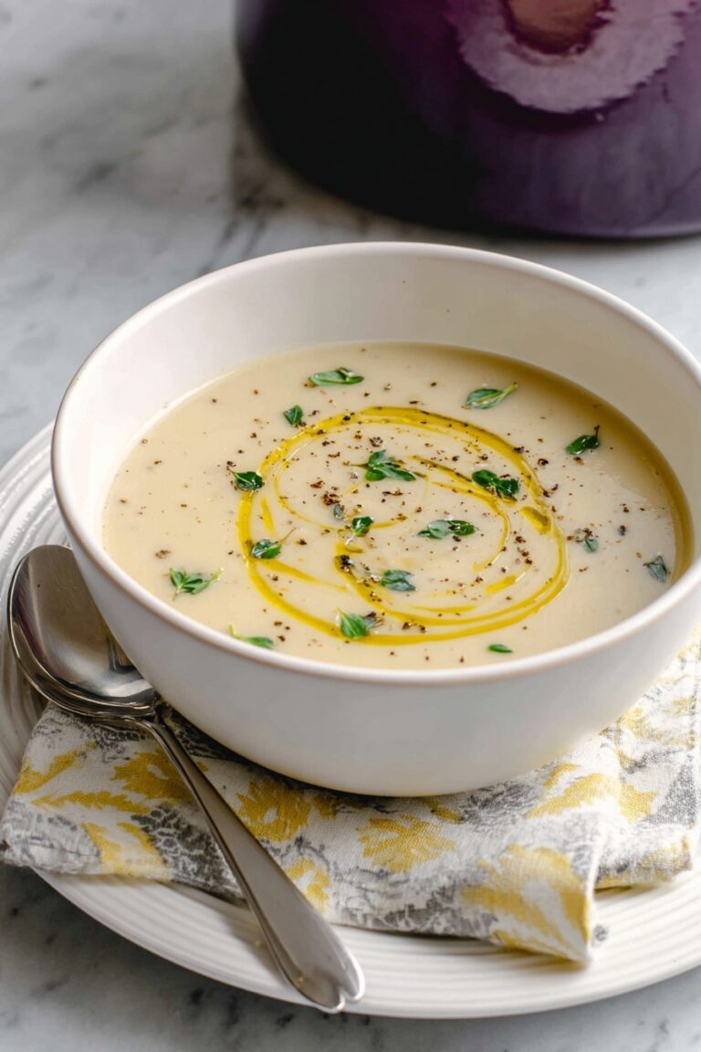 Creamy Potato Leek Soup Recipe