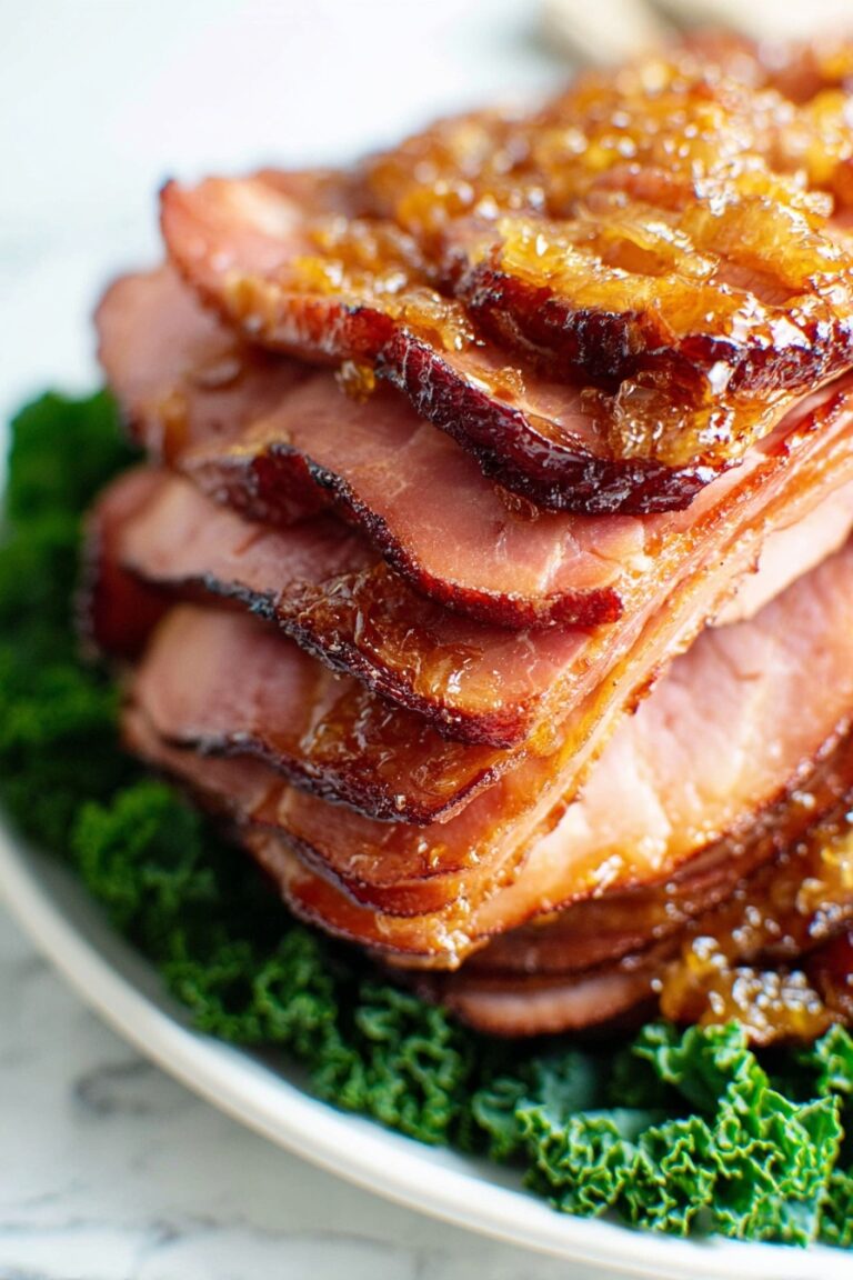 Baked Glazed Ham Recipe