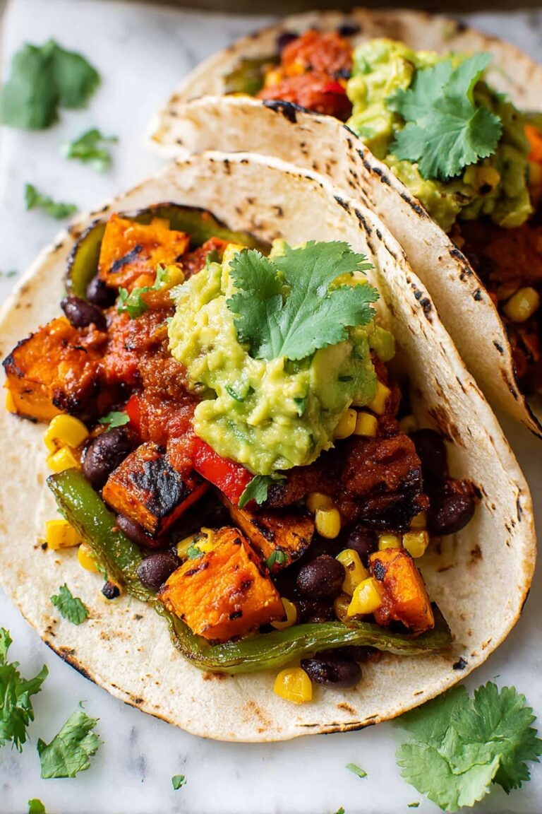 Black Bean Sweet Potato Tacos Recipe