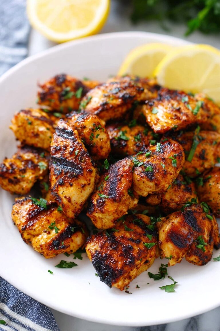Greek Lemon Chicken Bites Recipe