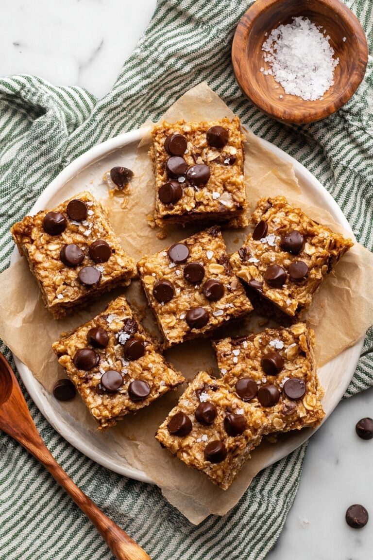 Peanut Butter Banana Bars Recipe