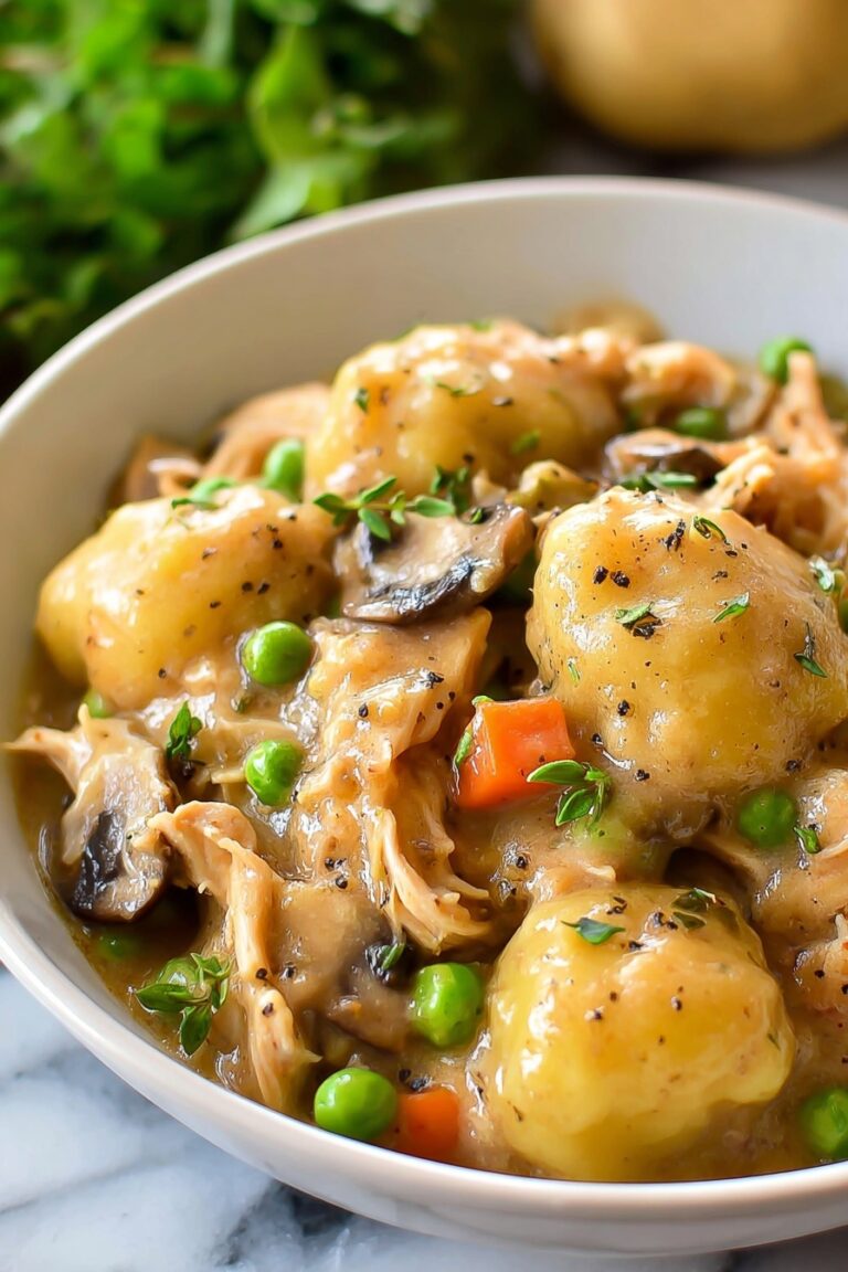 One Pot Gnocchi Chicken Pot Pie Recipe