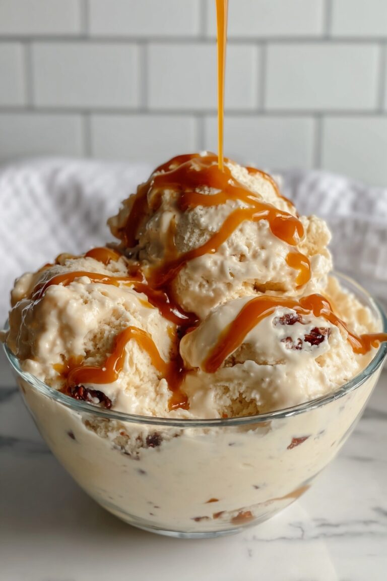 Salted Caramel Cottage Cheese Ice Cream Recipe