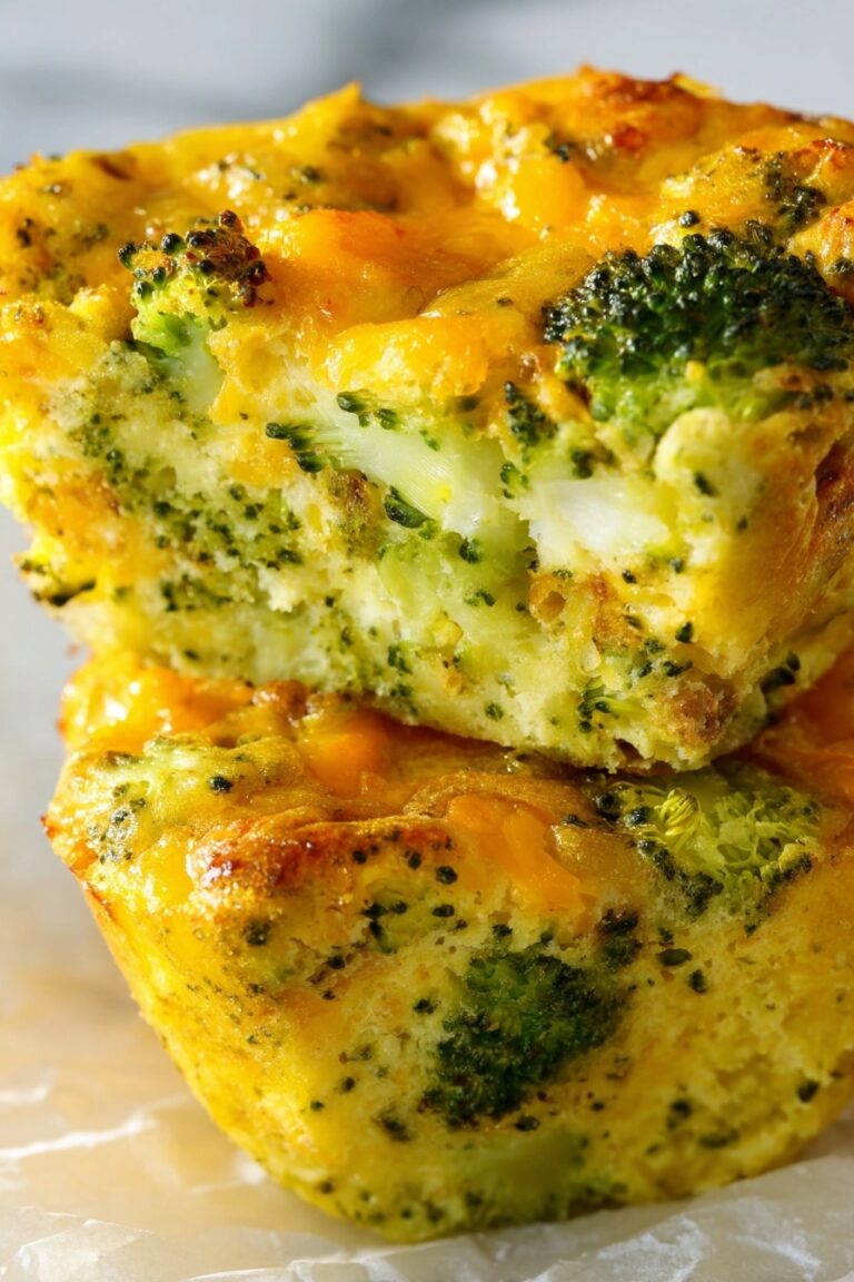 Cheesy Broccoli Cups Recipe