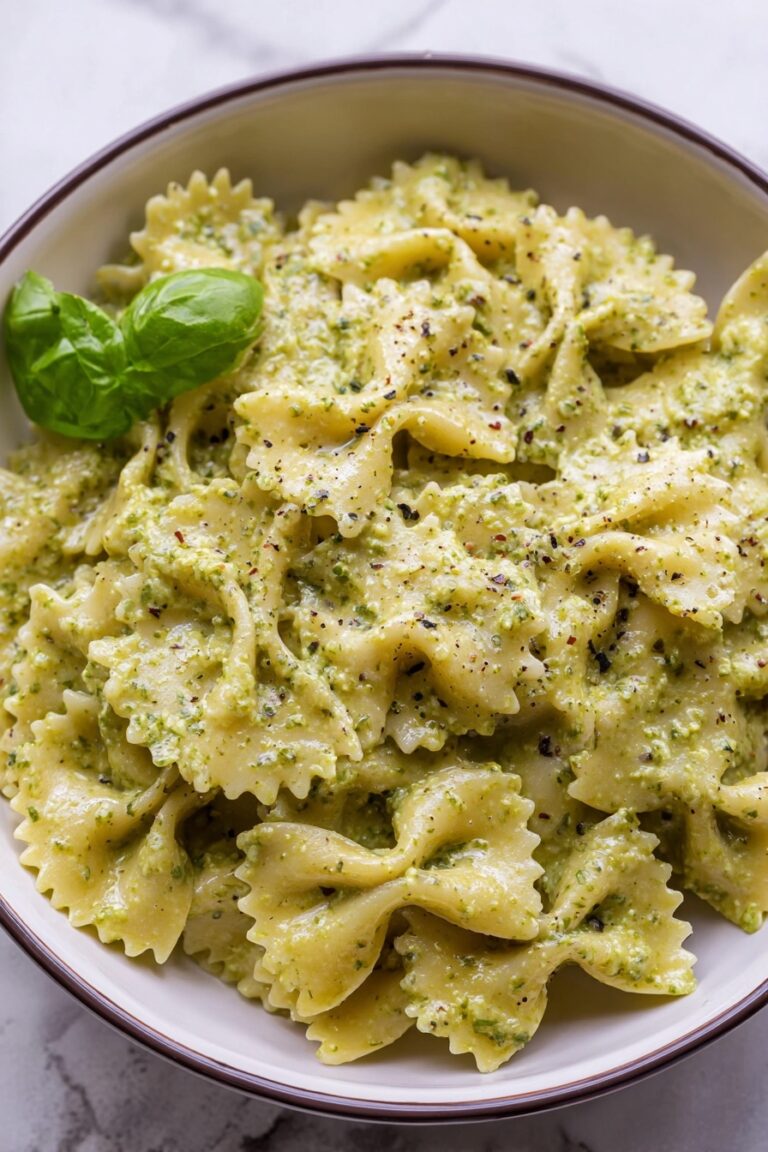Creamy Pesto Pasta Sauce Recipe